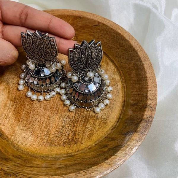 Kamal and Moti Jhumkas