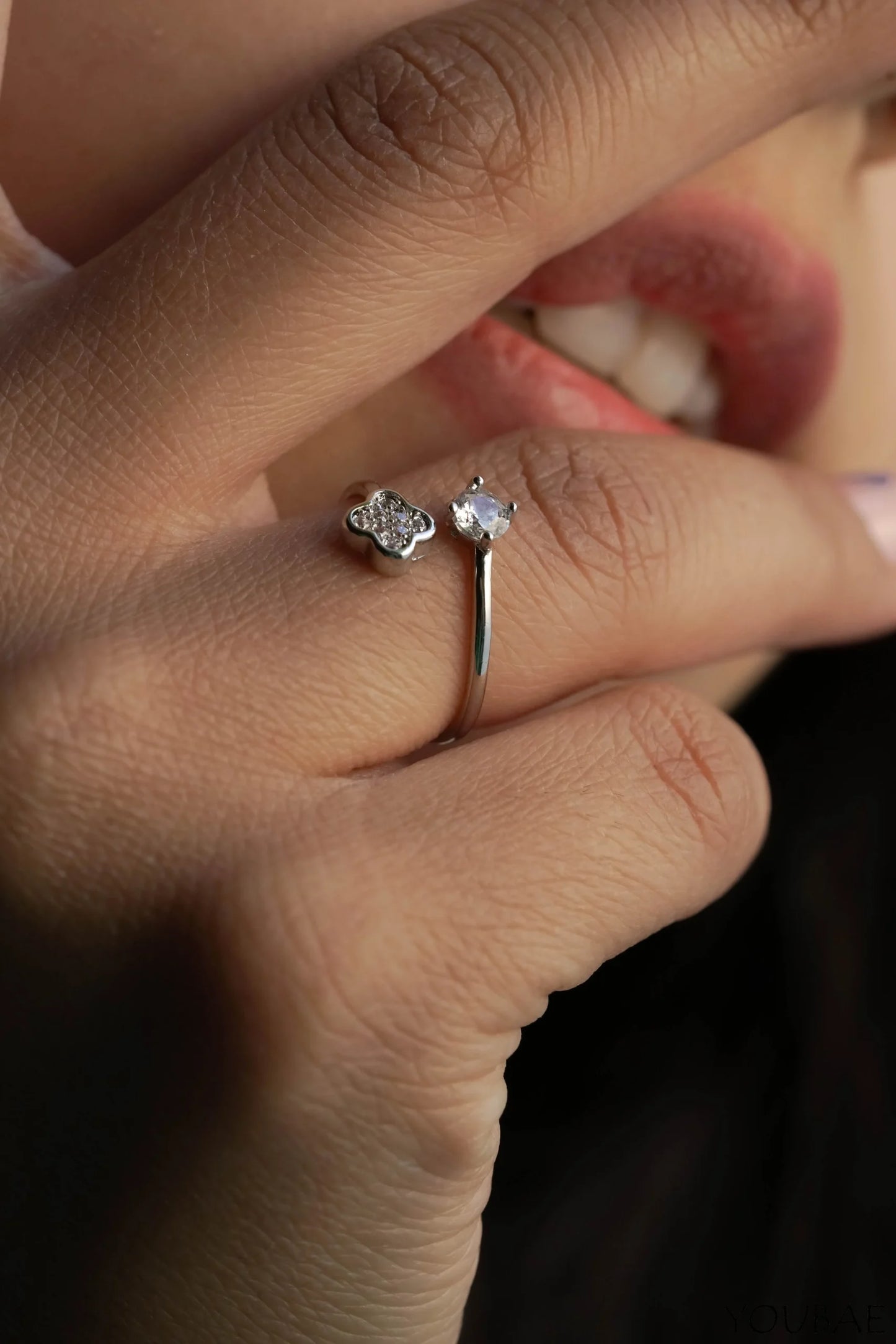 Sheryl Anti Tarnish Ring - Silver