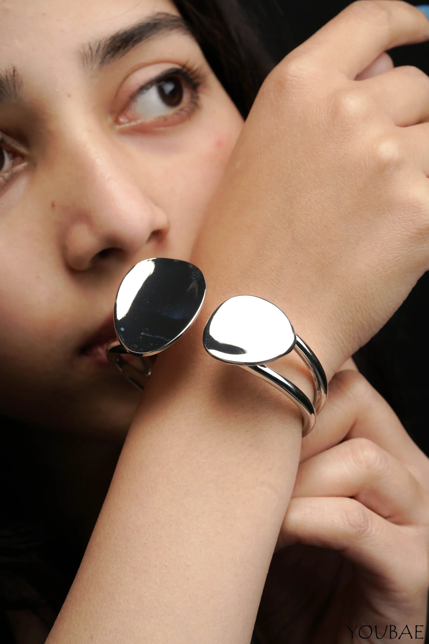 Alivi Chunky Anti Tarnish Bracelet-Silver