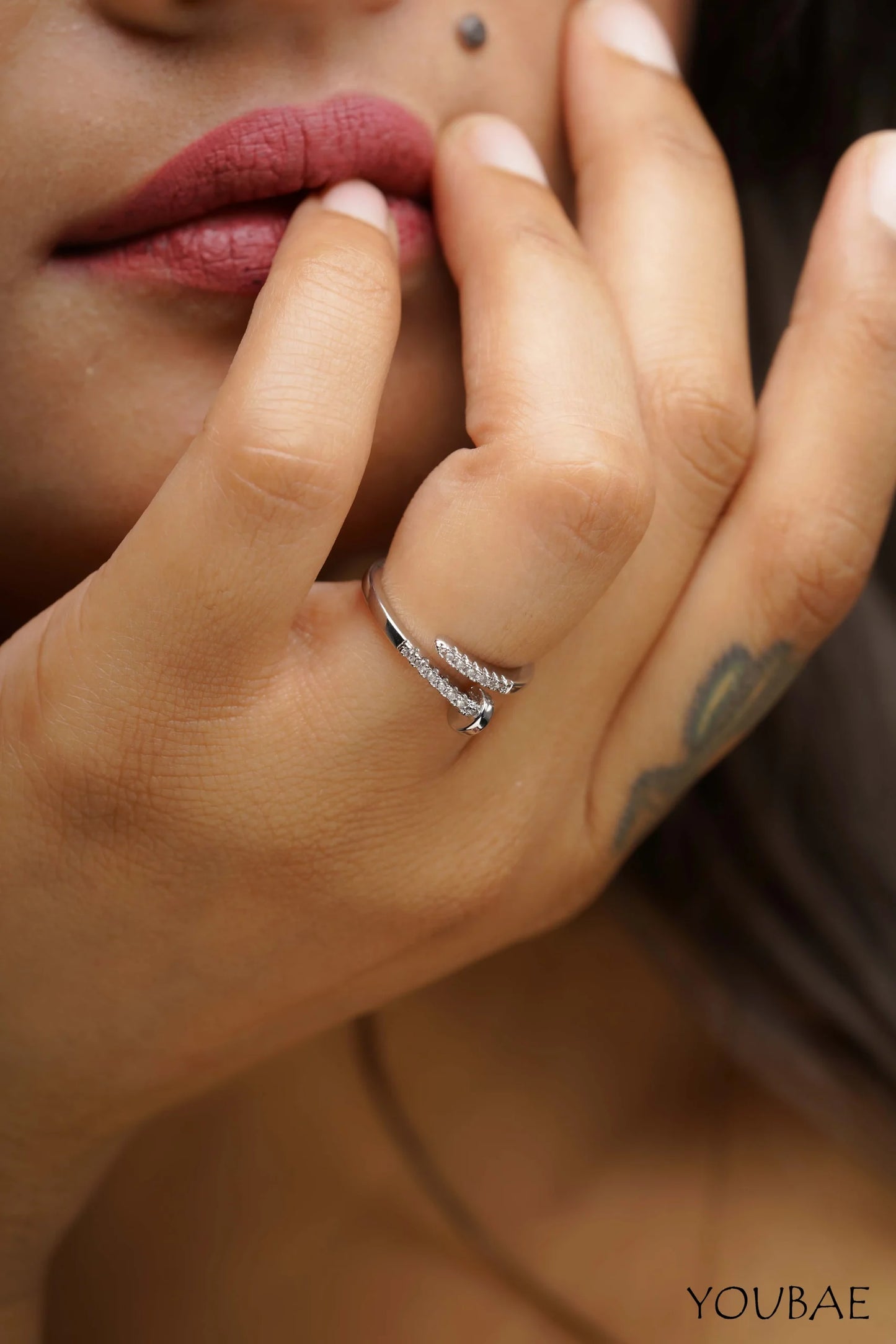 Demi Anti Tarnish Ring-Silver