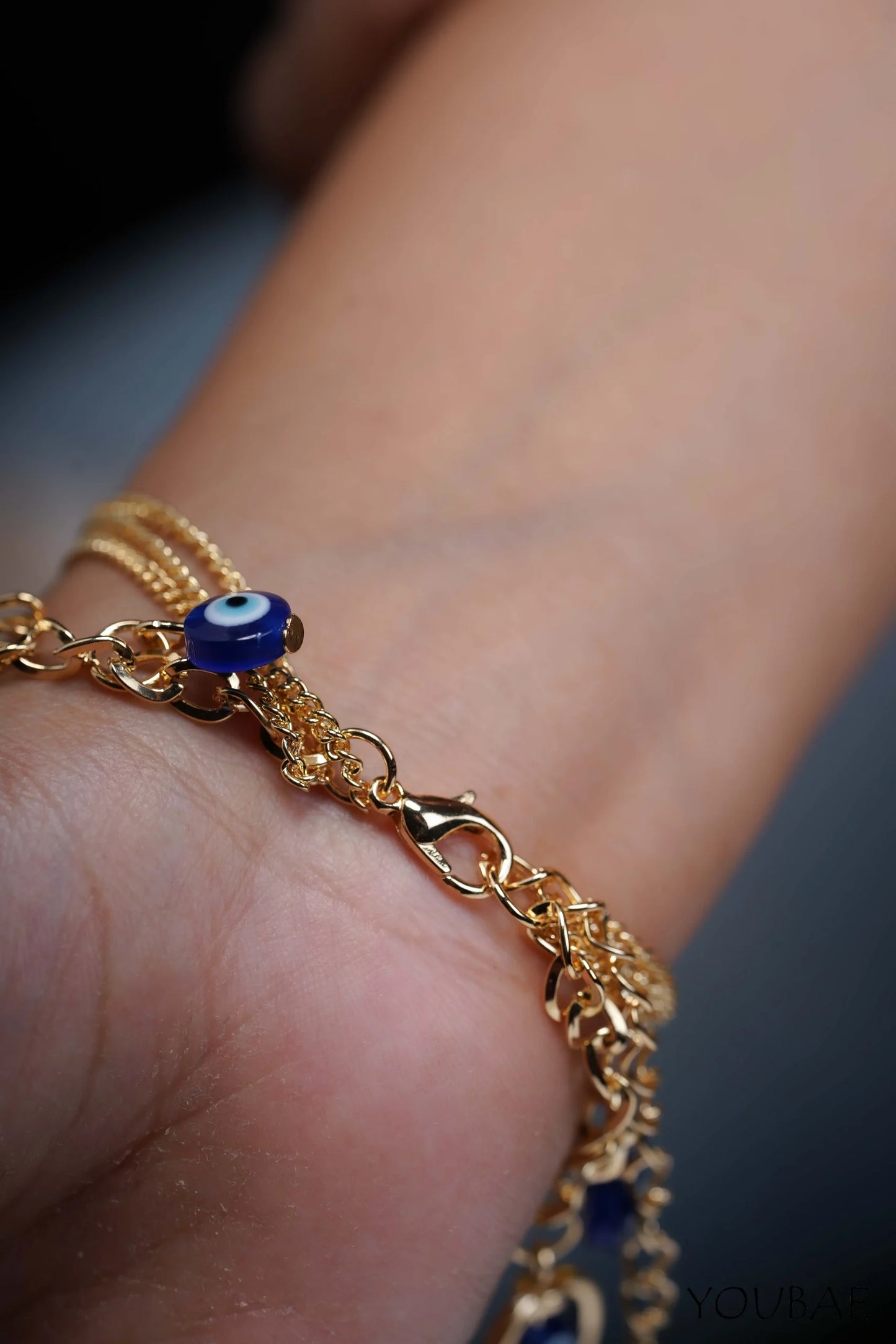 Fiona Evil Eye Layered Bracelet