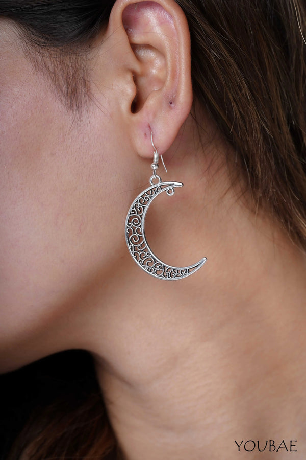 Moon Drop Earrings