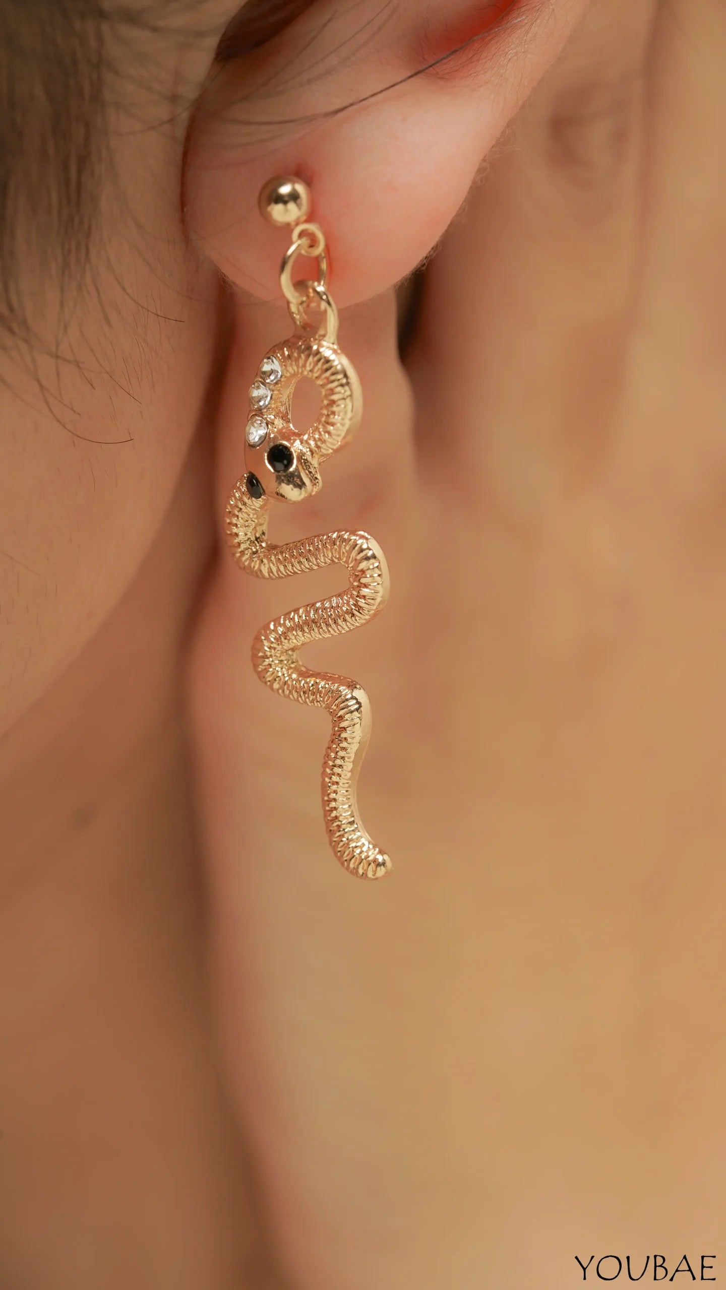 Chic Snake Drop Earring