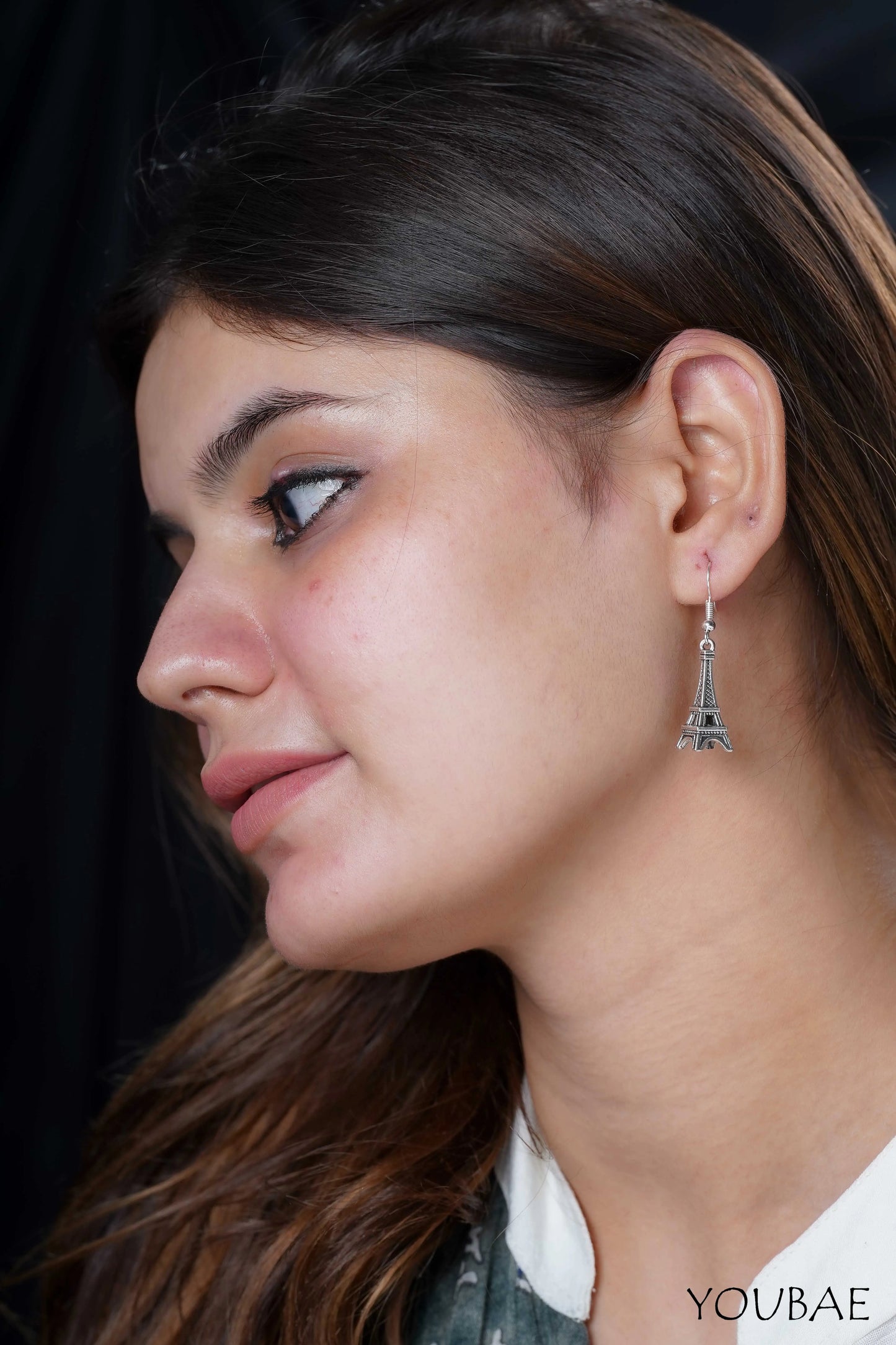 Eiffel Tower Drop Earrings