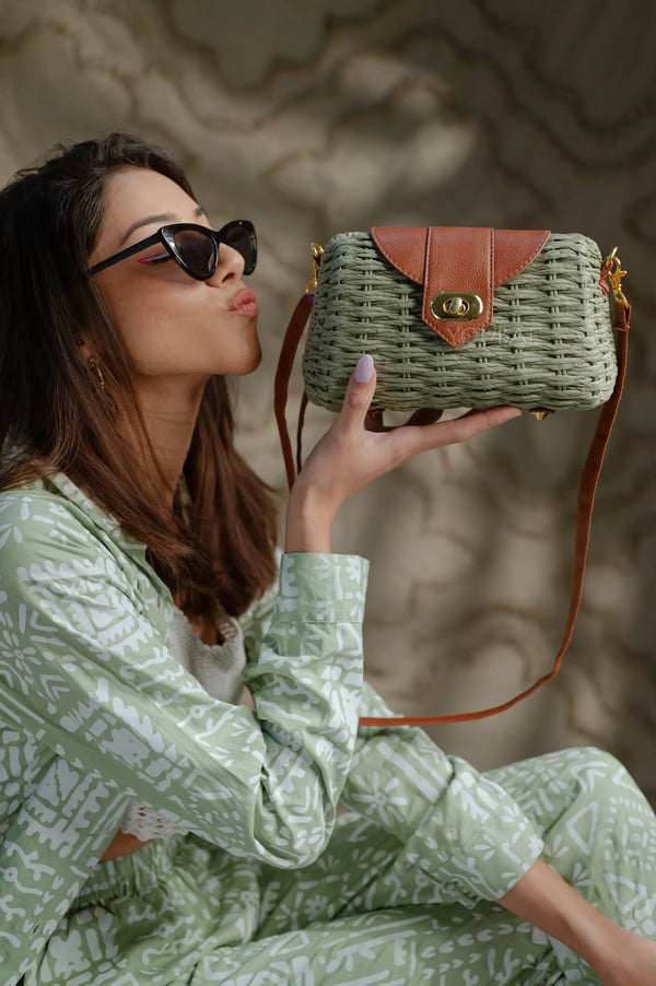 Dumpling Mojito Straw Bag
