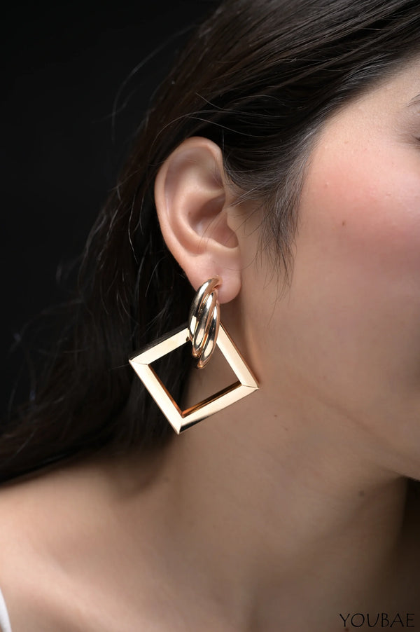 Fedora Earrings