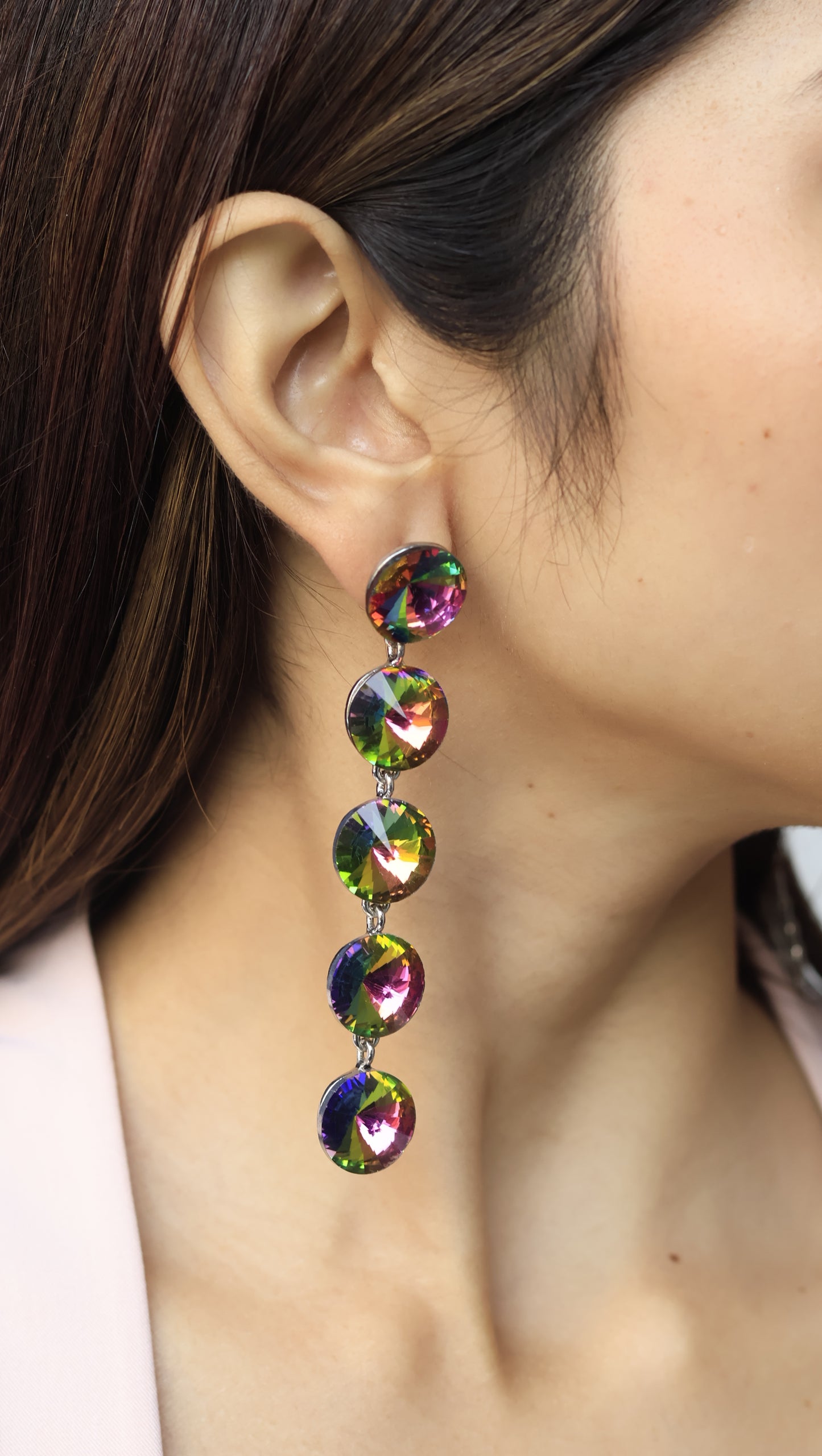 Orlagh Swarovski Look Alike Earrings