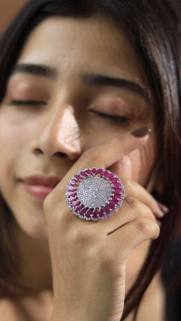Meadha Free Sized Adjustable AD Ring