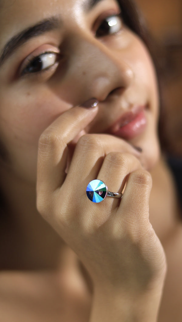 Mughi Free Sized Adjustable AD Ring