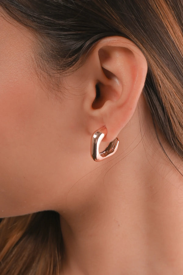 Mini Square Stud Earrings