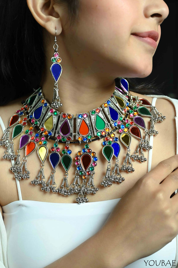 Rangeeli Boho Neckpiece Set