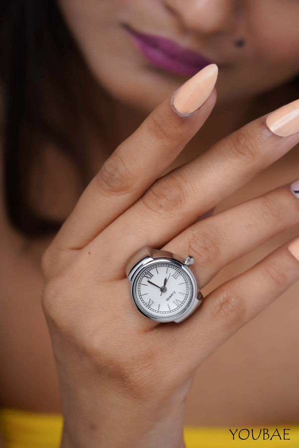 Trending Watch Rings-Silver