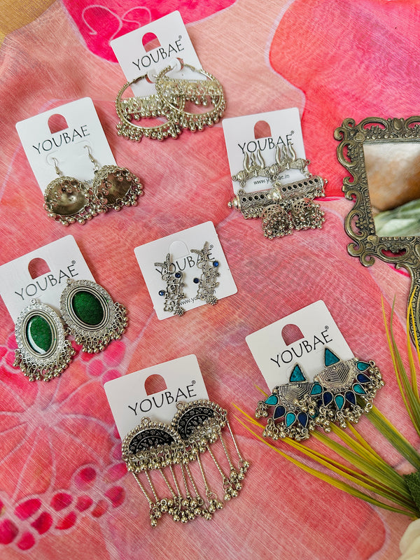Jhumka Symphony (Combo of 7 Jhumkas)