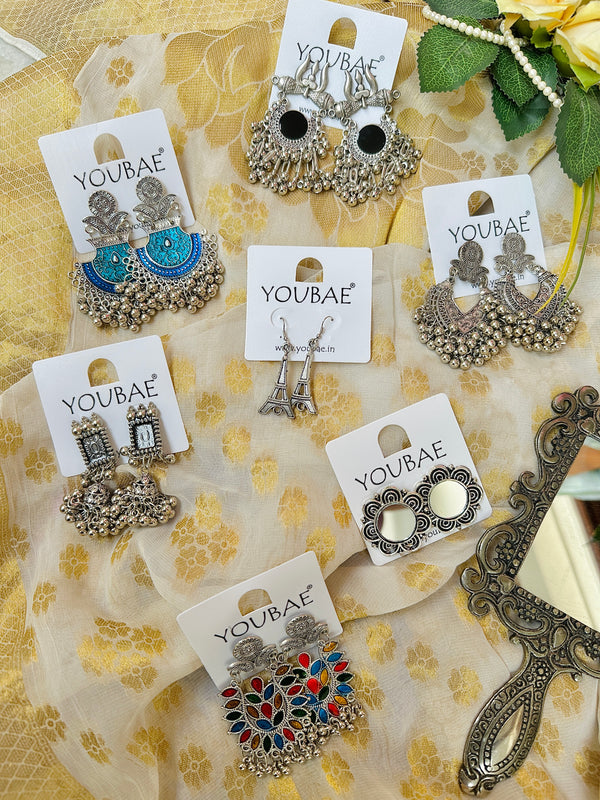 The Jhumka Carnival (Combo of 7 Jhumkas)