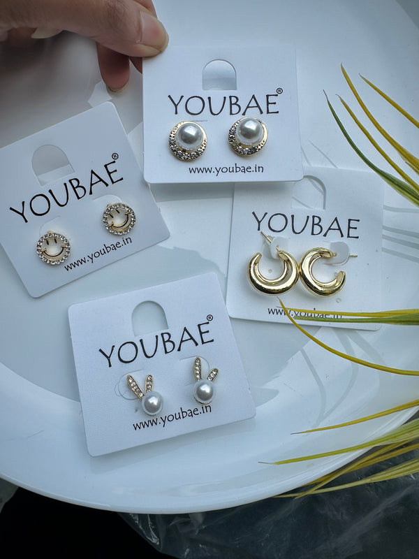 Twilight Quartet (Combo of 4 Earrings)